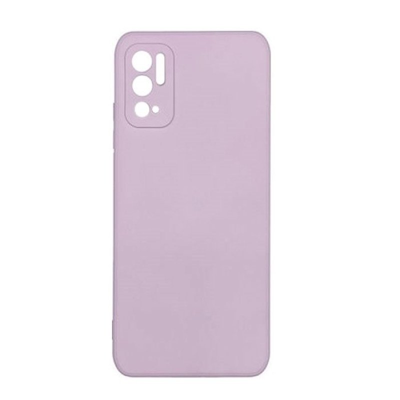 Θήκη Πλάτης Σιλικόνης Soft HQ για Xiaomi Poco M3 Pro 5G - Χρώμα : Βιολετί