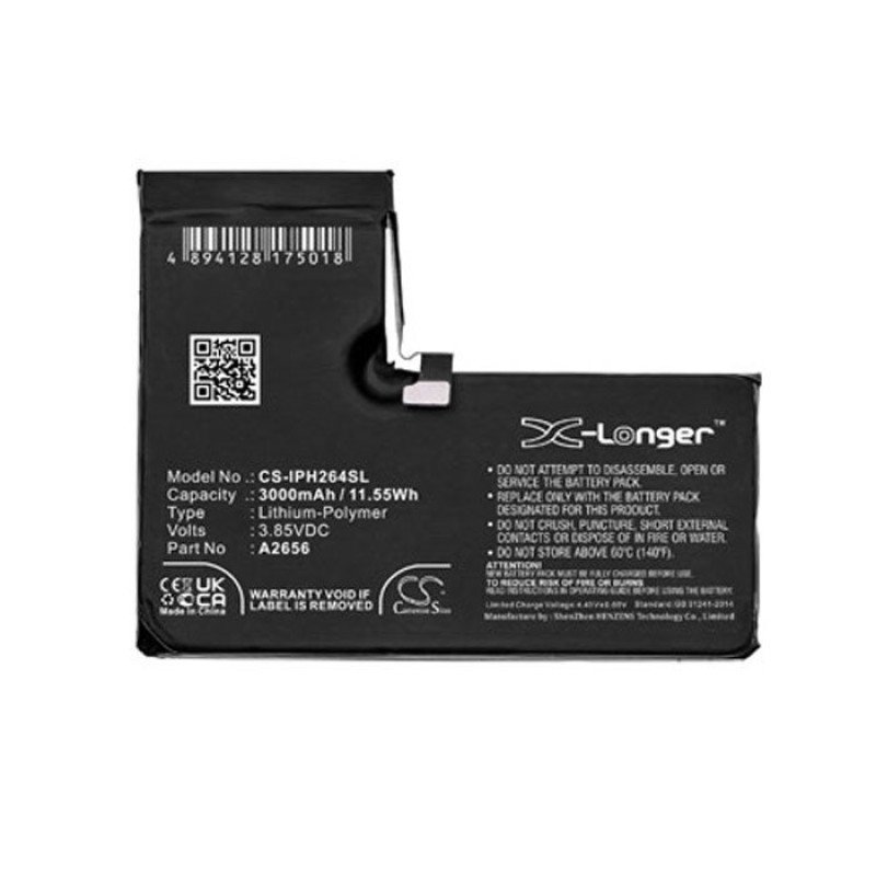 Μπαταρία Συμβατή για iPhone 13 Pro A2656 3.85V 3000mAh( ΔΕΝ ΕΜΦΑΝΙΖΕΙ ΤΗΝ ΥΓΕΙΑ ΤΗΣ ΜΠΑΤΑΡΙΑΣ  )