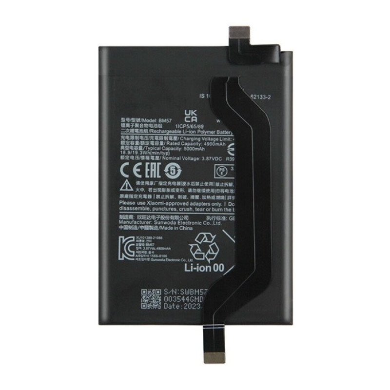 Μπαταρία Συμβατή BM57 για Xiaomi Redmi Note 10 Pro 5G 5000mAh