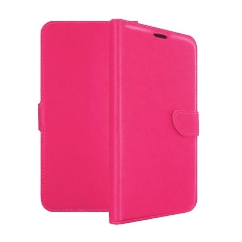 Θήκη Βιβλίο Stand Leather Wallet with Clip για Huawei P9 - Χρώμα: Ροζ