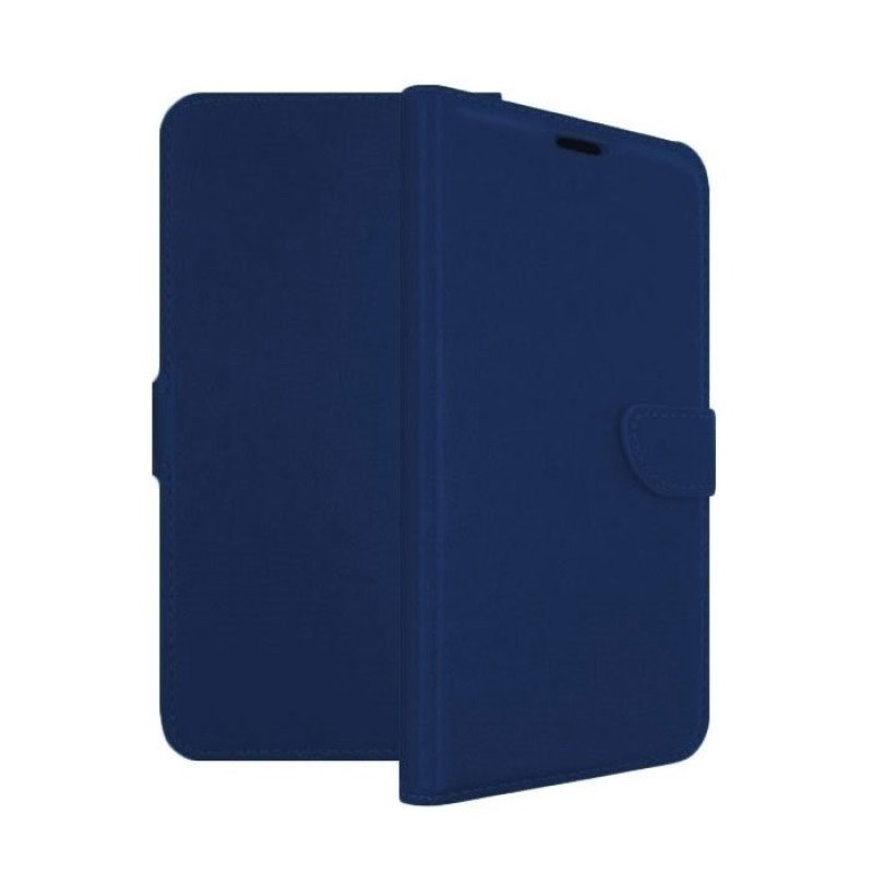 Θήκη Βιβλίο Stand Leather Wallet with Clip για Apple Iphone 6 Plus - Χρώμα: Μπλε