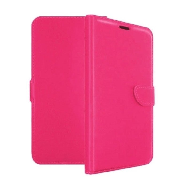 Θήκη Βιβλίο Stand Leather Wallet with Book Clip για Samsung Galaxy S8 Plus  - Χρώμα: Ροζ