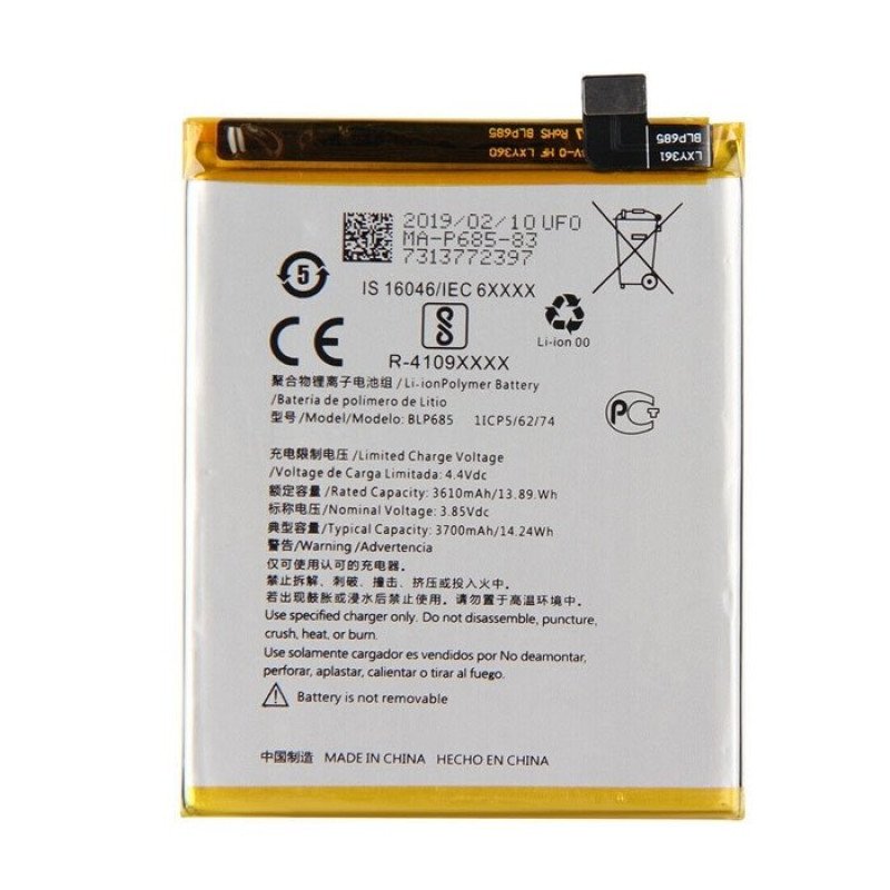 Συμβατή Μπαταρία Oneplus BLP685 για Oneplus 6T - 3700mAh bulk