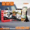 MOXOM MX-VS03 Βάση Κινητού Αυτοκινήτου με Ρυθμιζόμενα Άγκιστρα - Χρώμα: Μαύρο