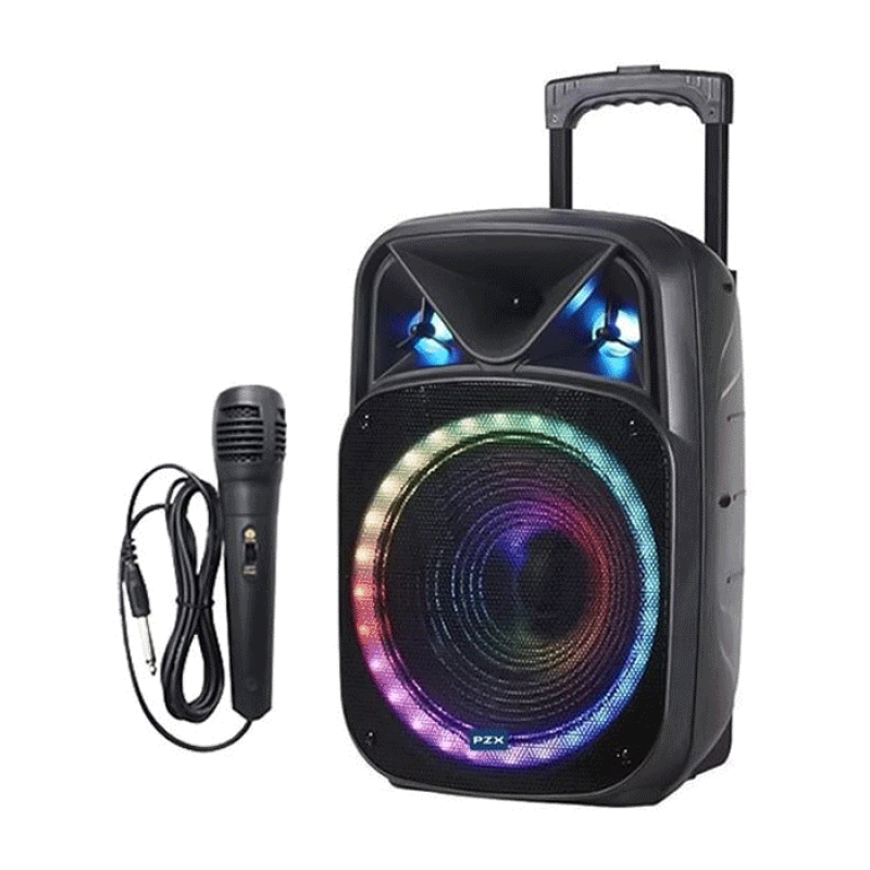 PZX NDR-W1308 Bluetooth Φορητό ηχείο - Wireless Speaker 8 Inch