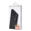 PZX V23 Power Bank 20000Mah με Διπλά Καλώδια Ενσωματωμένα σε Type C και Lightning Cables - Χρώμα: Μαύρο
