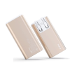 PZX V23 Power Bank 20000Mah με Διπλά Καλώδια Ενσωματωμένα σε Type C και Lightning Cables - Χρώμα: Χρυσό