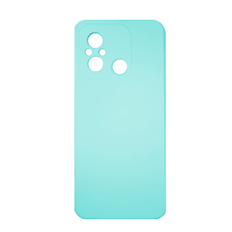 Θήκη Πλάτης Σιλικόνης Soft για Xiaomi Redmi 12C - Χρώμα : Γαλάζιο