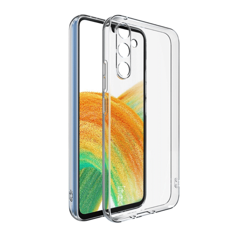 Θήκη Πλάτης Σιλικόνης Anti Shock 1.5mm για Samsung Galaxy A34 5G - Χρώμα: Διάφανο
