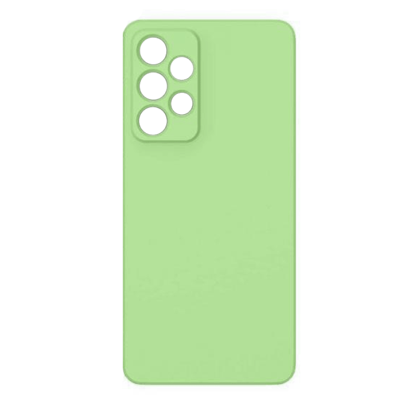 Θήκη Πλάτης Σιλικόνης Soft για Samsung Galaxy A53 5G - Χρώμα : Πράσινο