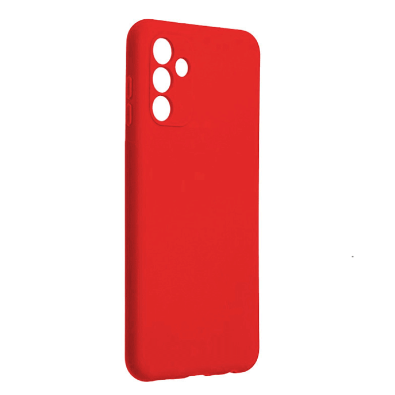 Θήκη Πλάτης Σιλικόνης Soft για Samsung Galaxy A04S - Χρώμα : Κόκκινο