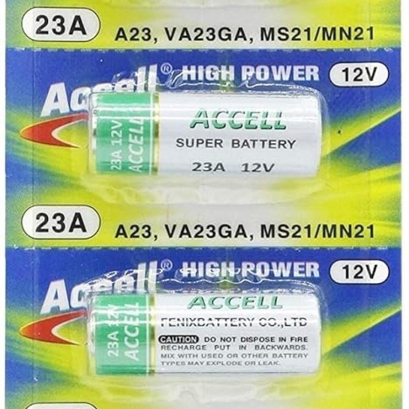 Αλκαλικές Μπαταρίες 23A VA23GA 12V 5τμχ