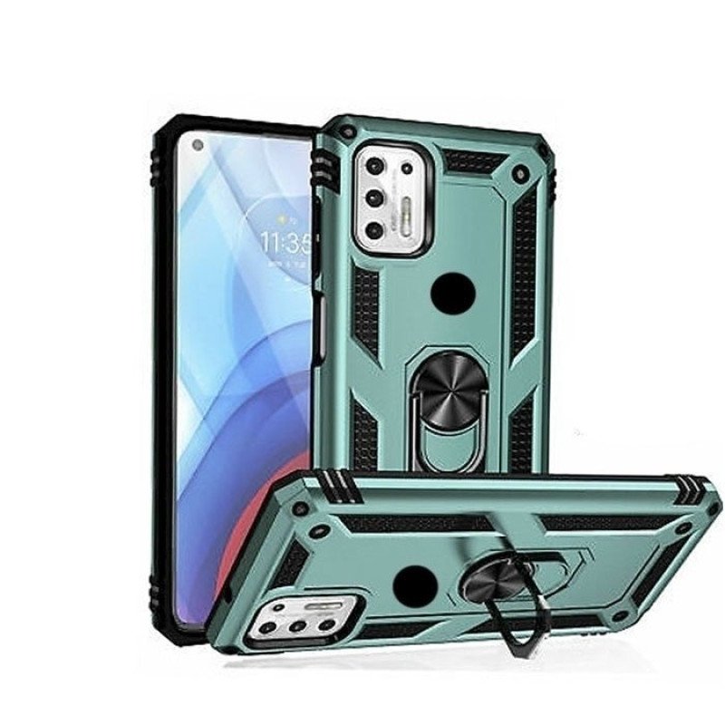 Θήκη Motomo Tough Armor With Ring για Xiaomi Redmi 10C Χρώμα: Πράσινο