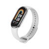 Λουράκι σιλικόνης για Xiaomi Mi Band 8 - Λευκό