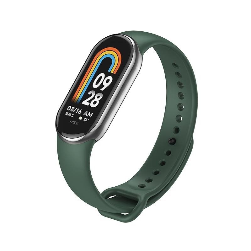 Λουράκι σιλικόνης για Xiaomi Mi Band 8 - Χακί
