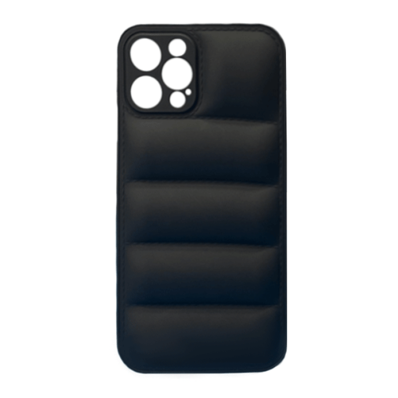 Θήκη Πλάτης Σιλικόνης wavy για Apple IPhone 15 Pro Max - Χρώμα :Μαύρο