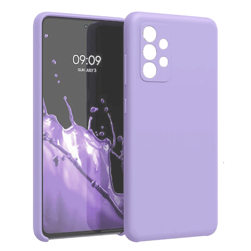 Θήκη Πλάτης Σιλικόνης Soft HQ για Xiaomi Mi 13T - Χρώμα : Λιλά