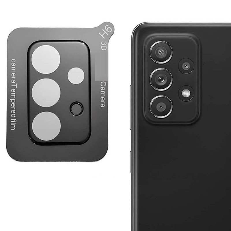Lens Shield Full Camera Glass για Apple iPhone 14 Pro - Χρώμα: Μάυρο
