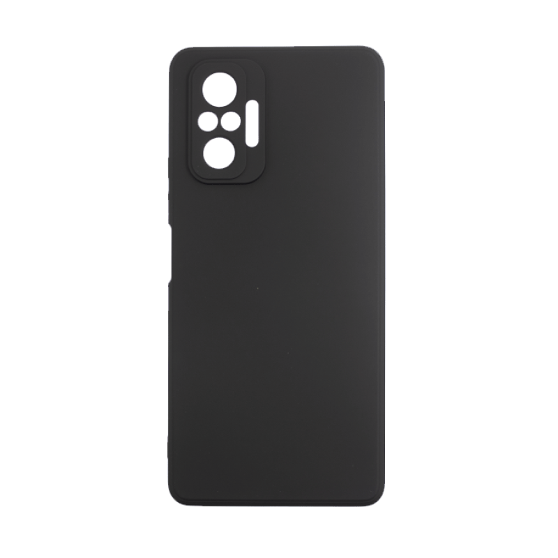 Θήκη Πλάτης Σιλικόνης/Silicone Case για Xiaomi Redmi 10c - Χρώμα: Μαύρο