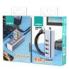 MOXOM MX-HB05 HighSpeed 4 in 1 USB 2.0 Hub Type-C Connector