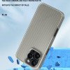 Piblue PL92 Θήκη τηλεφώνου Carbon Fiber Pattern Anti Fall Nonstick Fingerprint Για Apple IPhone 16 Plus - Χρυσό