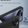 Piblue  PL92 Θήκη τηλεφώνου Carbon Fiber Pattern Anti Fall Nonstick Fingerprint Για Apple IPhone 16 Plus - Μπλε
