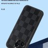 PIBLUE PL93 Θήκη τηλεφώνου Skin Like Matte Check Anti Fall Nonstick Fingerprint Για Apple IPhone 16 Plus - Ασημί