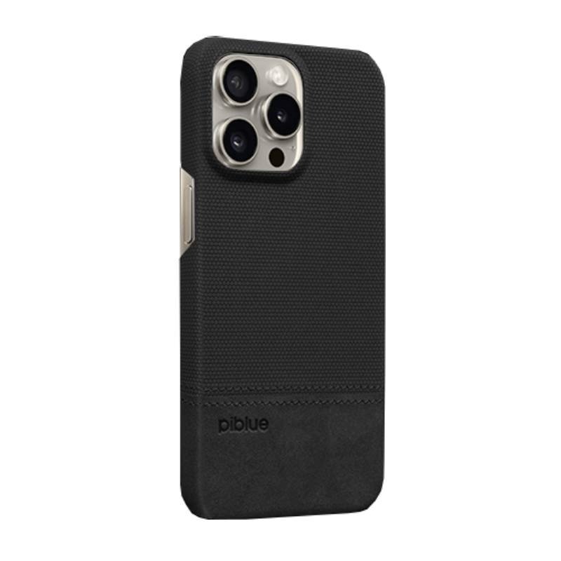 PIBLUE PL84 Δερμάτινη Αντι-Ολισθητική θήκη για Apple IPhone 14 Pro Max - Μάυρο