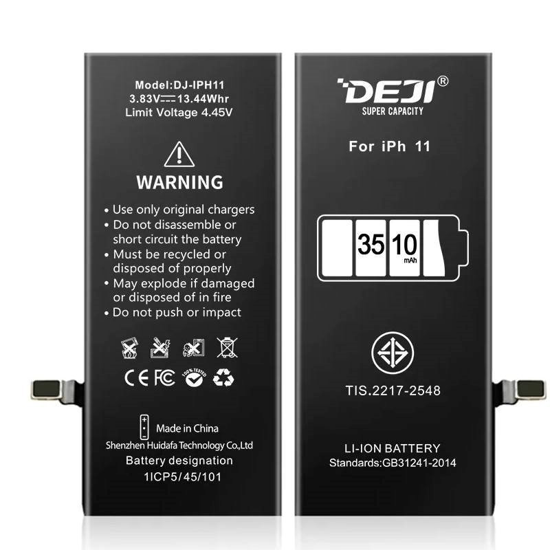 Deji Συμβατή Μπαταρία Αντικατάστασης για Apple IPhone 11 - 3510mAh
