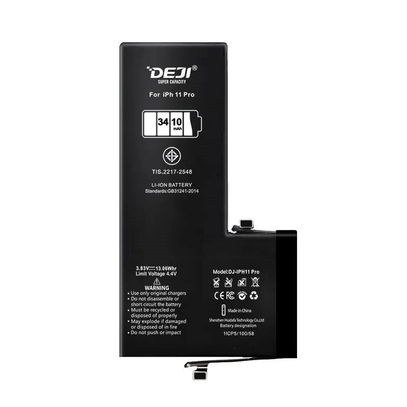 Deji Συμβατή Μπαταρία Αντικατάστασης για Apple IPhone 11 Pro - 3410mAh