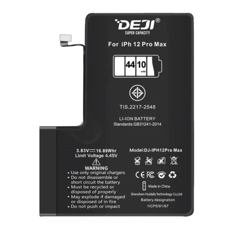 Deji Συμβατή Μπαταρία Αντικατάστασης για Apple IPhone 12 Pro Max - 4410mAh