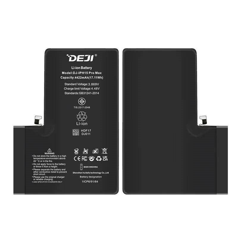 Deji Συμβατή Μπαταρία Αντικατάστασης για Apple IPhone 15 Pro Max- 4422mAh