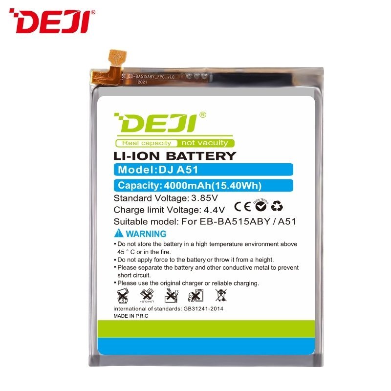 DEJI EB-BA515ABY Συμβατή Μπαταρία Αντικατάστασης για Samsung Galaxy  A51 - 4000mah