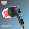YESPLUS YS-617 POWERFULL SOUND ΑΚΟΥΣΤΙΚΑ BLUETOOTH ΚΡΕΜΑΣΤΕ ΣΤΟ ΛΑΙΜΟ ΜΕ ΜΑΓΝΑΤΙΚΗ - ΜΑΥΡΟ