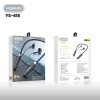 YESPLUS YS-618 ΑΘΛΗΤΙΣΜΟΣ ΑΚΟΥΣΤΙΚΑ BLUETOOTH ΚΡΕΜΑΣΤΕ ΣΤΟ ΛΑΙΜΟ ΜΕ ΜΑΓΝΑΤΙΚΗ - ΜΑΥΡΟ