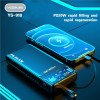 YESPLUS YS-918 PD20 22,5W ΓΡΗΓΟΡΗ ΦΟΡΤΙΣΗ POWERBANK ΜΕ ΚΑΛΩΔΙΑ - 20000mAh - ΜΑΥΡΟ