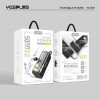 YESPLUS YS-929 MINI ΓΡΗΓΟΡΗ ΦΟΡΤΙΣΗ POWER BANK 5000mAh - ΜΑΥΡΟ
