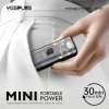 YESPLUS YS-929 MINI ΓΡΗΓΟΡΗ ΦΟΡΤΙΣΗ POWER BANK 5000mAh - ΜΑΥΡΟ