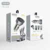YESPLUS YS-1215 LED DISPLAY QC3.0 PD 30W ΔΙΠΛΟ USB ΓΡΗΓΟΡΗ ΦΟΡΤΙΣΤΗΣ ΑΥΤΟΚΙΝΗΤΟΥ ΜΕ ΚΑΛΩΔΙΟ 3 ΣΕ 1 - ΑΣΗΜΙ