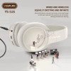 YESPLUS YS-516 HD Μικρόφωνο Hifi Stereo Sound Ενσύρματα και ασύρματα Ακουστικό Bluetooth με Χωρητικότητα Γρήγορης Φόρτισης - Κόκκινο