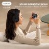 YESPLUS YS-517 Πτυσσόμενα ενσύρματα και ασύρματα ακουστικά Bluetooth με μπαταρία μεγάλης διάρκειας - Κόκκινο