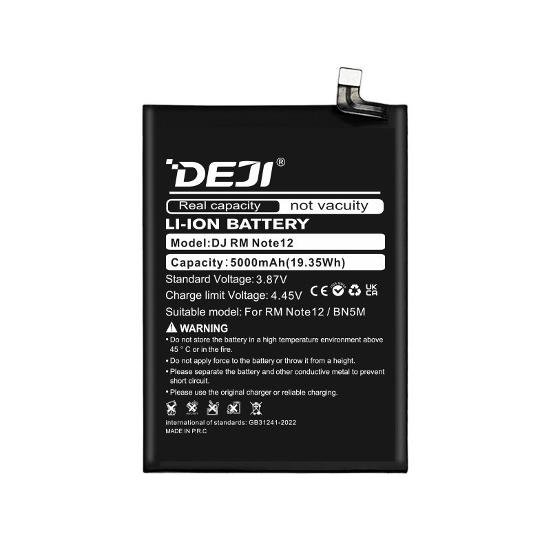 DEJI BN5M Συμβατή Μπαταρία Αντικατάστασης για Xiaomi Redmi Note 12 4G - 4900mAh