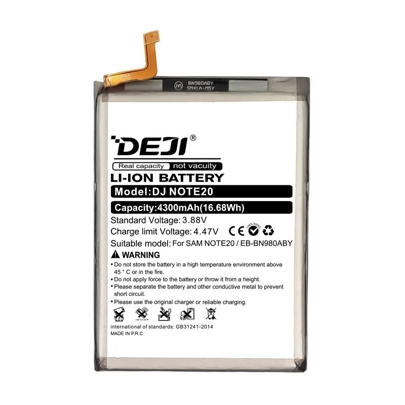 DEJI EB-BN980ABY Συμβατή Μπαταρία Αντικατάστασης για Samsung Galaxy Note 20 - 4300mAh