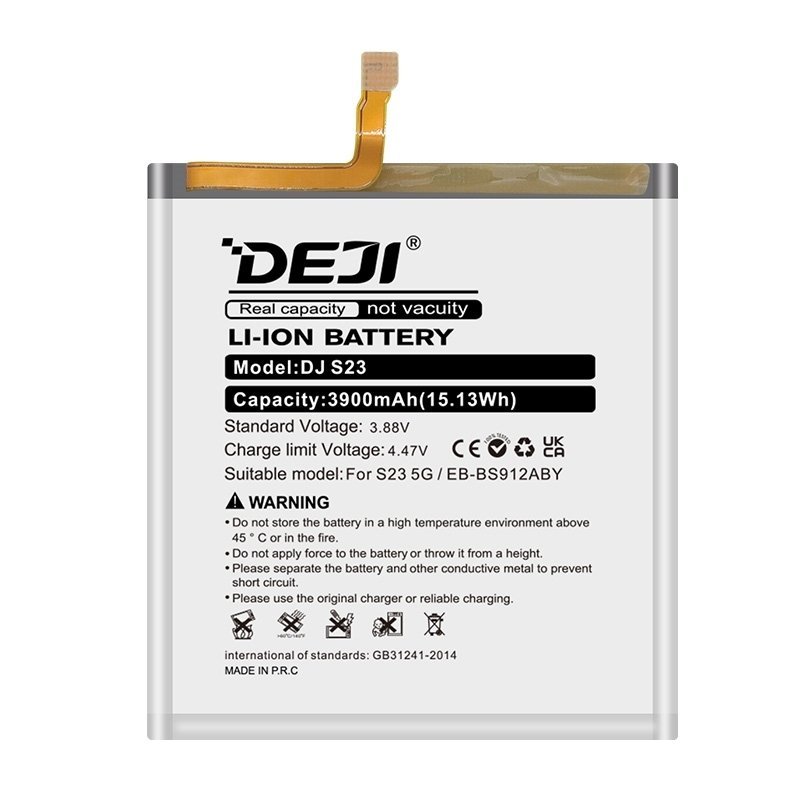 DEJI EB-BS912ABY Συμβατή Μπαταρία Αντικατάστασης για Samsung Galaxy S23 5G - 3900mAh