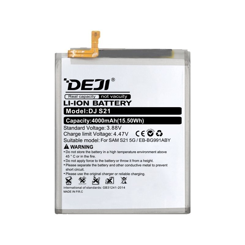 DEJI EB-BG991ABY Συμβατή Μπαταρία Αντικατάστασης για Samsung Galaxy S21 5G - 4000mAh