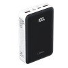 LDNIO  PQ27 65W 20000mAh Ψηφιακή οθόνη Γρήγορη Φόρτιση Τροφοδοτικό με 2 εισόδους και 3 εξόδους  - Μαύρο