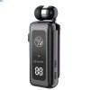 O-Lonnie OL-2 In-ear Bluetooth Handsfree Ακουστικό Πέτου Υποστηρίζεται κάρτα μνήμης - Μαύρο