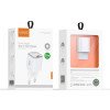 Vidvie PLE256 PD 20W Φορτιστής GaN με 1 Θύρες USB-C και Καλώδιο Type-C Σε Type-C - Λευκό