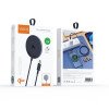 Vidvie WLC1422 15W Ασύρματος Φορτιστής (Qi Pad) και Καλώδιο USB-C - Μαύρο