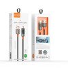 Vidvie CB4035T Καλώδιο Φόρτισης και Μεταφοράς Δεδομένων 66W USB Type-A Σε USB Type-C με οθόνη LED - Χρώμα: Μάυρο